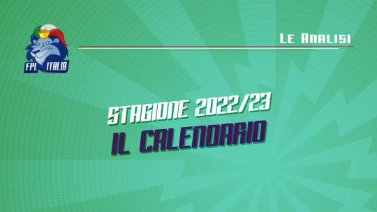 Fantasy Premier League 2022/23 Calendario