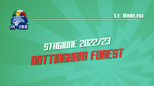 Fantasy Premier League 2022/23 Nottingham Forest