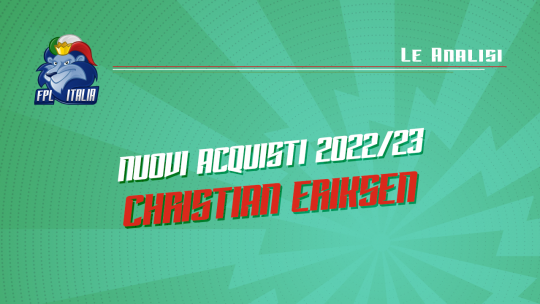 Fantasy Premier League 2022/23 Christian Eriksen