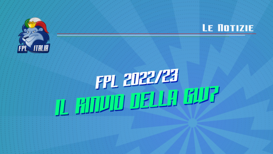 Fantasy Premier League 2022/23 Rinvio GW7