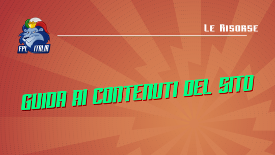 FPL Italia: Guida ai contenuti del sito