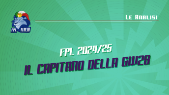 Fantasy Premier League 2024/25: Il capitano della GW28