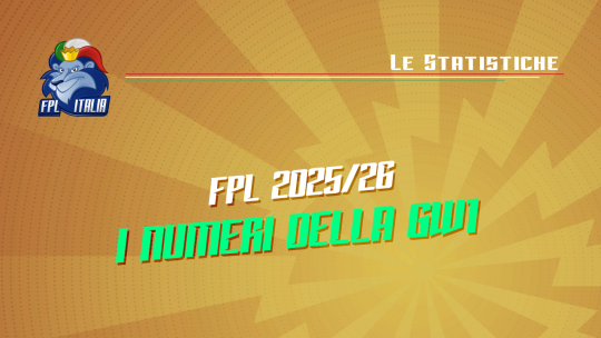 Fantasy Premier League 2024/25: I numeri della GW1