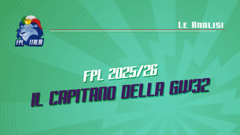 Fantasy Premier League 2025/26: Il capitano della GW32