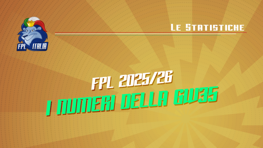 Fantasy Premier League 2024/25: I numeri della GW35