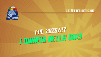 Fantasy Premier League 2026/27: I numeri della GW3